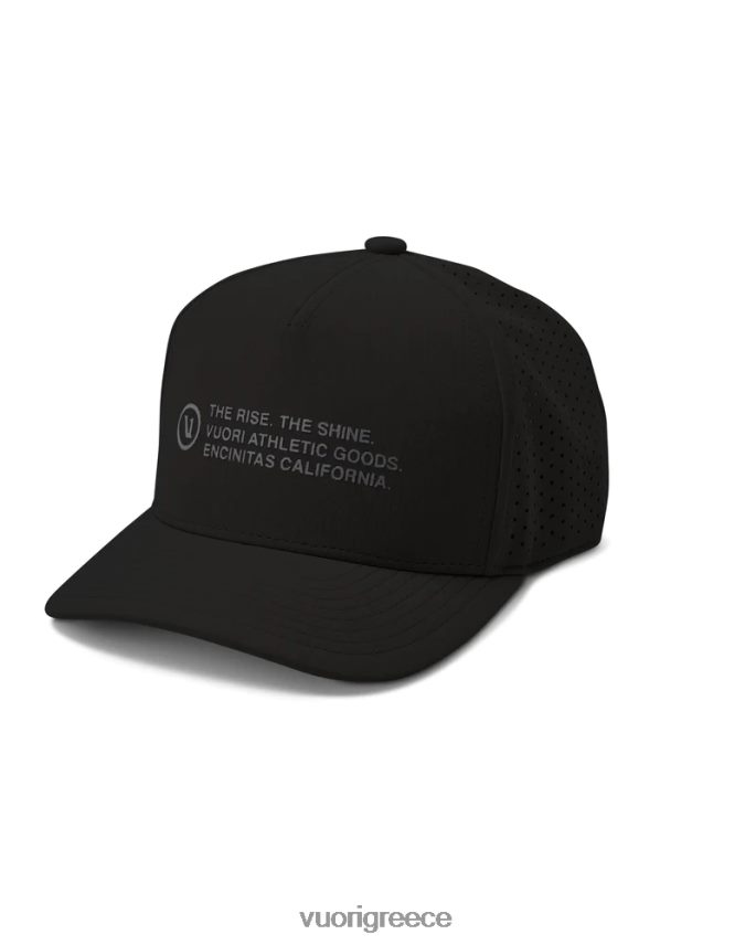 Vuori γυναίκες καπέλο τεχνολογίας νερού αξεσουάρ μαύρος F8RJ0V402