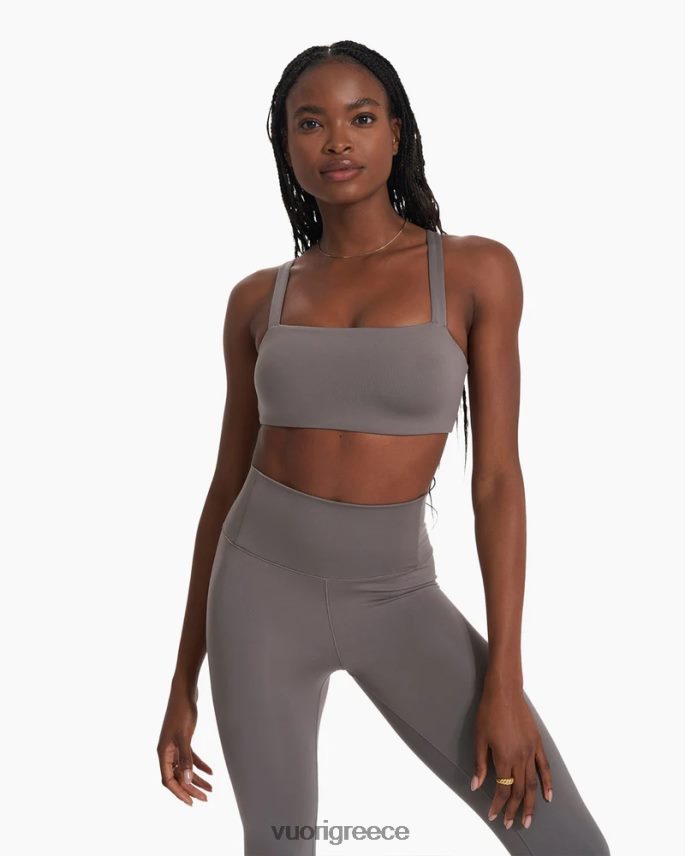 Vuori γυναίκες σουτιέν με τετράγωνο λαιμό είδη ένδυσης καπνός F8RJ0V5