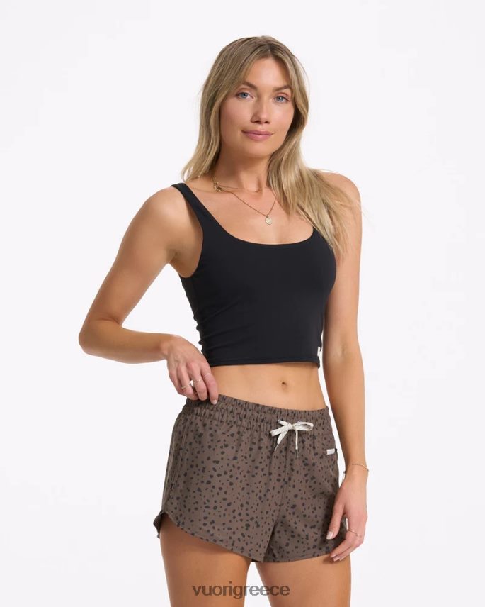 Vuori γυναίκες ημερήσια καλλιέργεια είδη ένδυσης μαύρος F8RJ0V28