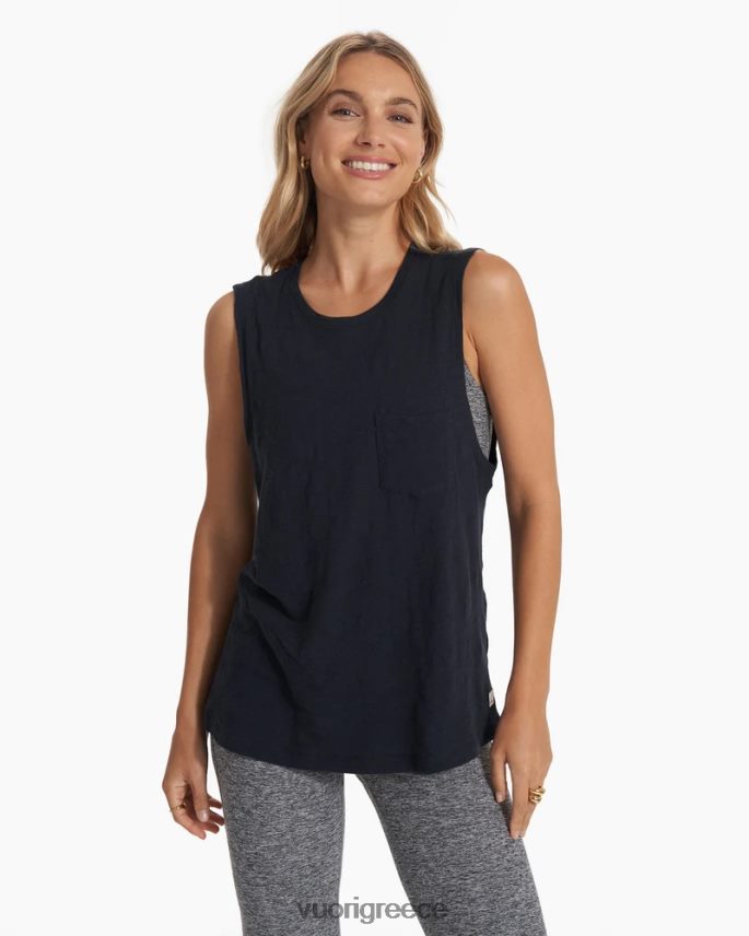 Vuori γυναίκες δεξαμενή ηλιοβασιλέματος είδη ένδυσης μελάνι F8RJ0V60