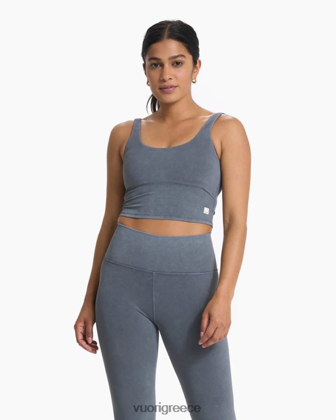 Vuori γυναίκες πλυμένη καθημερινή καλλιέργεια είδη ένδυσης πλυμένο κάρβουνο F8RJ0V70