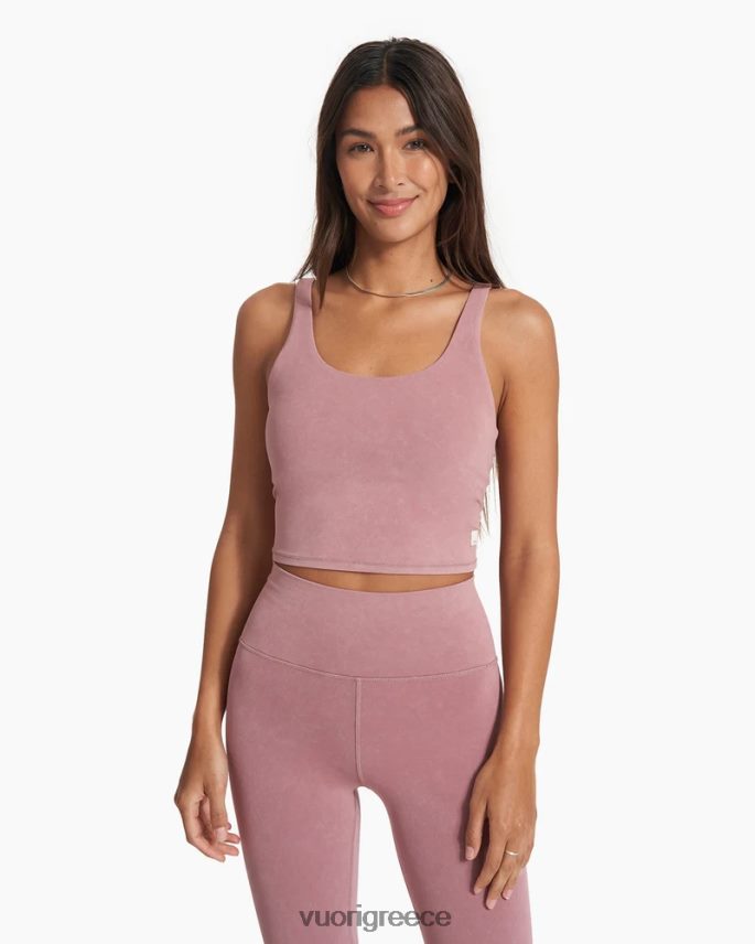 Vuori γυναίκες πλυμένη καθημερινή καλλιέργεια είδη ένδυσης πλυμένη marsala F8RJ0V69