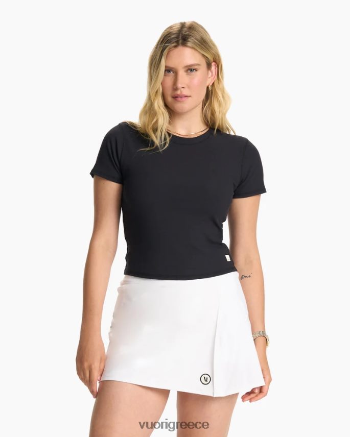 Vuori γυναίκες Εφαρμοσμένο μπλουζάκι mudra είδη ένδυσης μαύρος F8RJ0V85