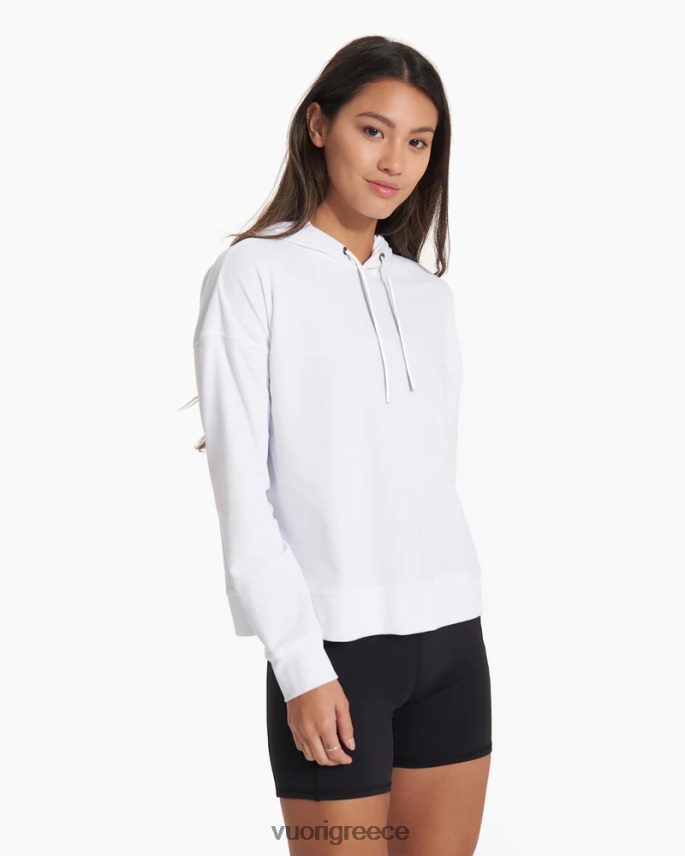 Vuori γυναίκες κουκούλα terry upf είδη ένδυσης άσπρο F8RJ0V158