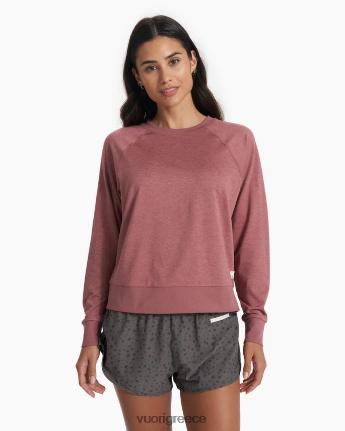 Vuori γυναίκες μακρυμάνικο φωτοστέφανο πλήρωμα είδη ένδυσης ρείκι Μαρσάλα F8RJ0V113