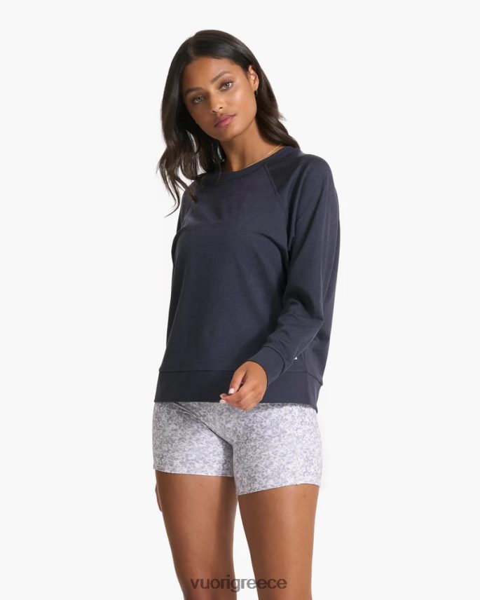 Vuori γυναίκες μακρυμάνικο φωτοστέφανο πλήρωμα είδη ένδυσης μεσάνυχτα ρείκι F8RJ0V116