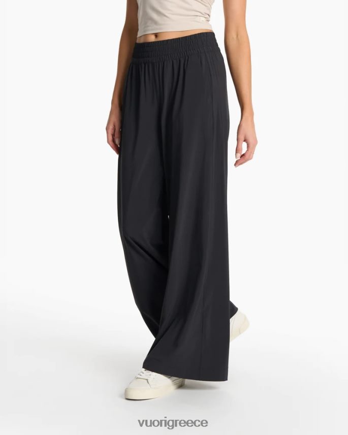 Vuori γυναίκες βίλα πλατιά είδη ένδυσης μαύρος F8RJ0V348