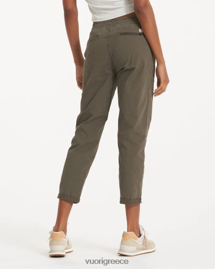 Vuori γυναίκες vintage ripstop παντελόνι είδη ένδυσης μαύρη ρίγανη F8RJ0V343