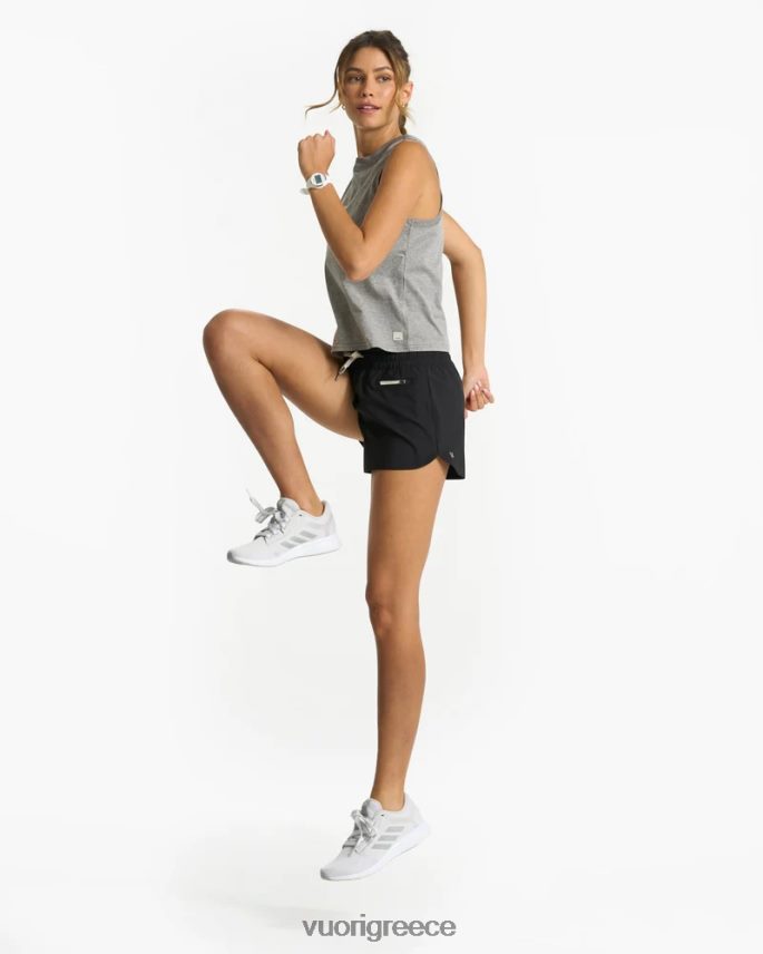 Vuori γυναίκες κλημεντίνη 4\" short 2.0 είδη ένδυσης μαύρος F8RJ0V181