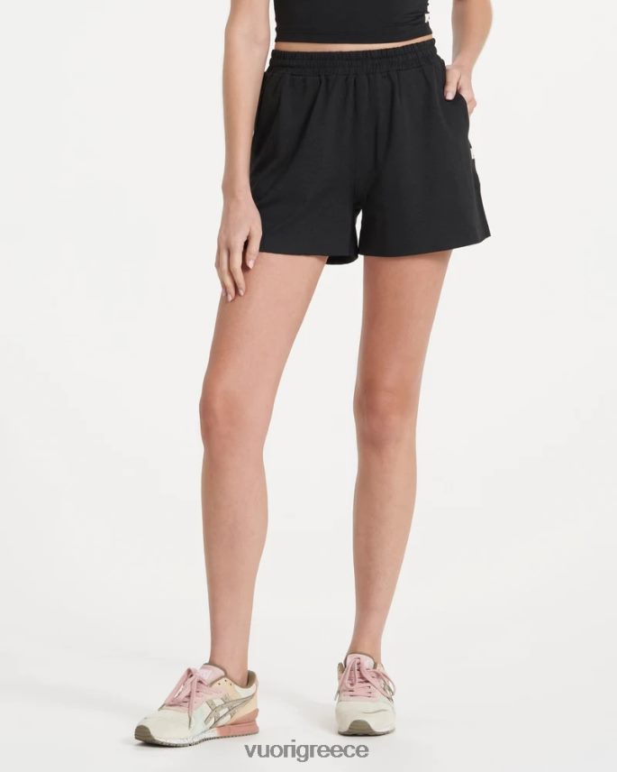 Vuori γυναίκες φίλος κοντός είδη ένδυσης μαύρο ρείκι F8RJ0V200