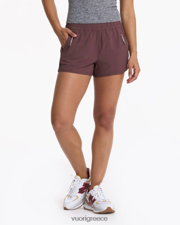 Vuori γυναίκες παύλα κοντή είδη ένδυσης κάστανο F8RJ0V204