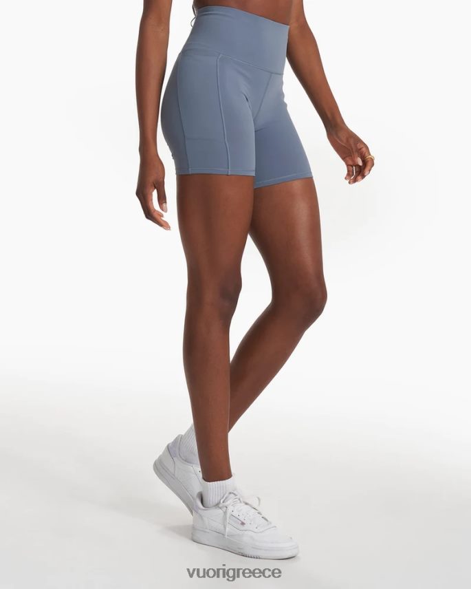 Vuori γυναίκες κοντή τσέπη στούντιο είδη ένδυσης ανοιχτό γαλάζιο F8RJ0V210