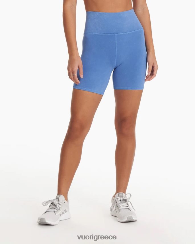 Vuori γυναίκες πλυμένο στούντιο κοντό είδη ένδυσης πλυμένο σερουλέαν F8RJ0V234