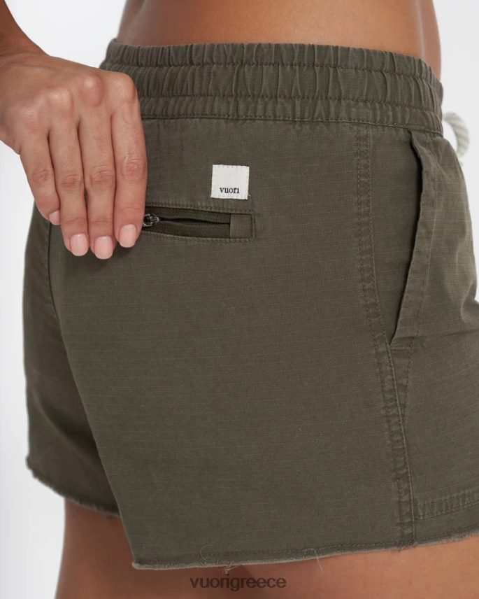 Vuori γυναίκες vintage ripstop short είδη ένδυσης μαύρη ρίγανη F8RJ0V228