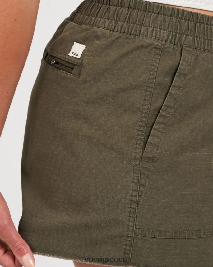 Vuori γυναίκες vintage ripstop short είδη ένδυσης μαύρη ρίγανη F8RJ0V228