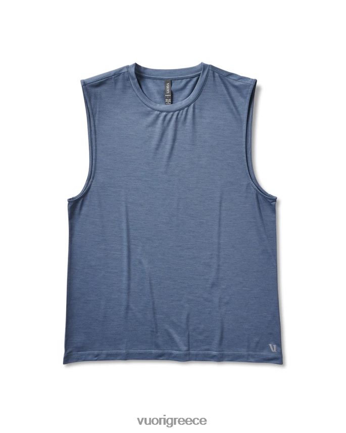 Vuori άνδρες μπλουζάκι μυών ζέφυρος είδη ένδυσης ανοιχτό γαλάζιο ρείκι F8RJ0V499