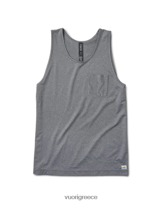 Vuori άνδρες δεξαμενή απόδοσης tradewind είδη ένδυσης ερείκη γκρι F8RJ0V450