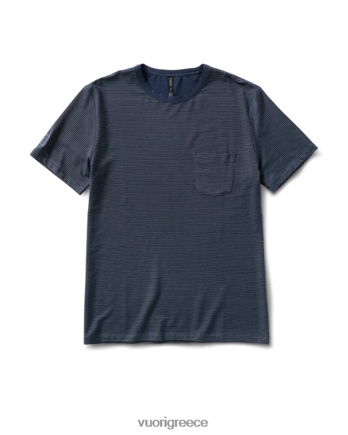 Vuori άνδρες γραμμικής τεχνολογίας μπλουζάκι είδη ένδυσης μελάνι F8RJ0V486