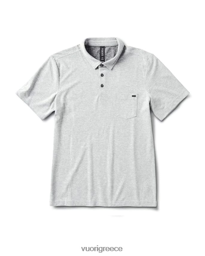 Vuori άνδρες άσος πόλο είδη ένδυσης ανοιχτό γκρι F8RJ0V520