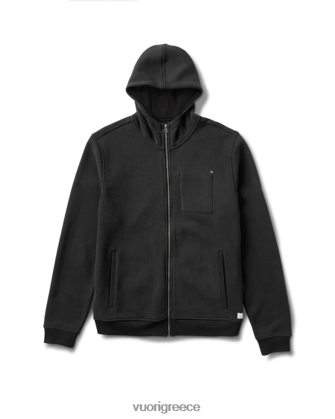 Vuori άνδρες παραθαλάσσια κουκούλα είδη ένδυσης μαύρος F8RJ0V625