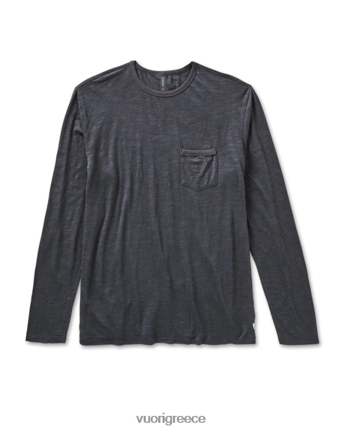 Vuori άνδρες μακρυμάνικο μπλουζάκι είδη ένδυσης ξυλάνθρακας F8RJ0V573