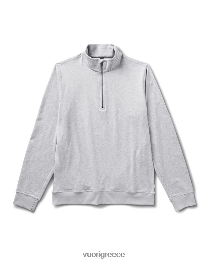 Vuori άνδρες μισό φερμουάρ coronado είδη ένδυσης ανοιχτό γκρι ερείκη F8RJ0V584