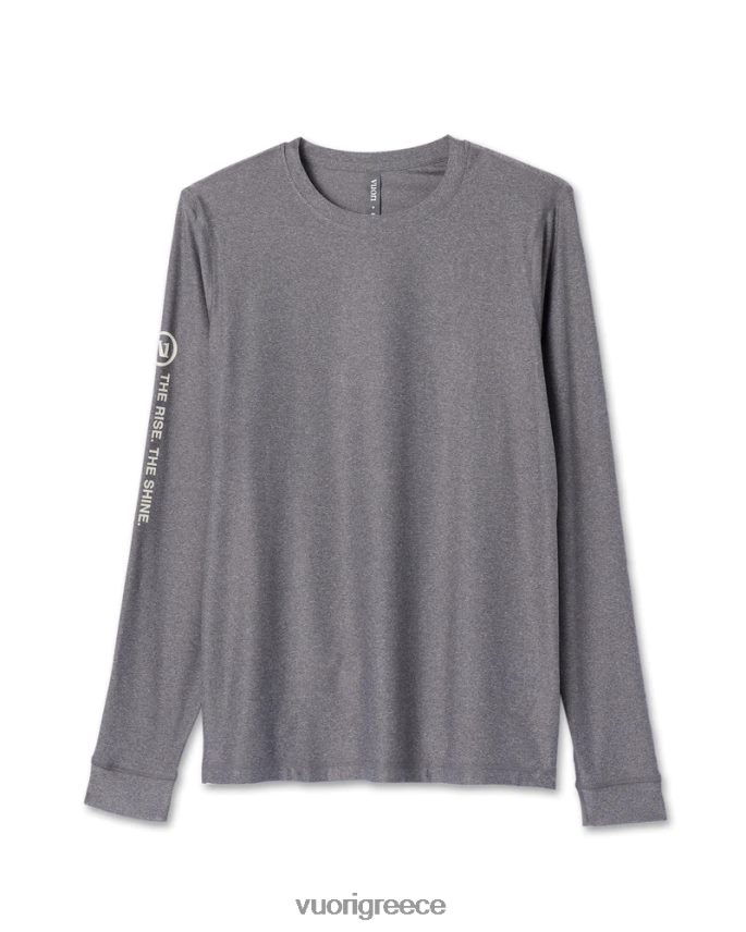 Vuori άνδρες μακρυμάνικο uluwatu 23 water tee είδη ένδυσης κάρβουνο ρείκι F8RJ0V605