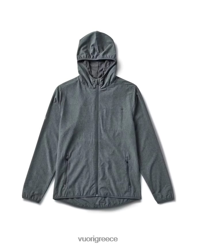 Vuori άνδρες κέλυφος γυμναστηρίου εξωτερικού χώρου είδη ένδυσης υφή καπνιστού βερύλιου λινού F8RJ0V590