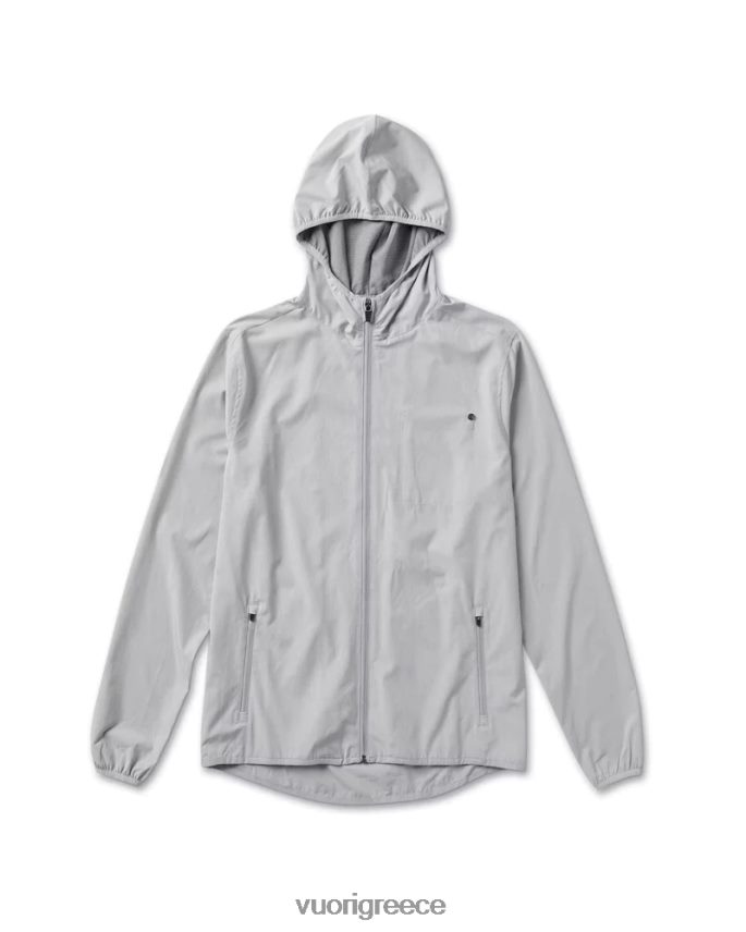 Vuori άνδρες κέλυφος γυμναστηρίου εξωτερικού χώρου είδη ένδυσης υφή λινό πλατίνα F8RJ0V622