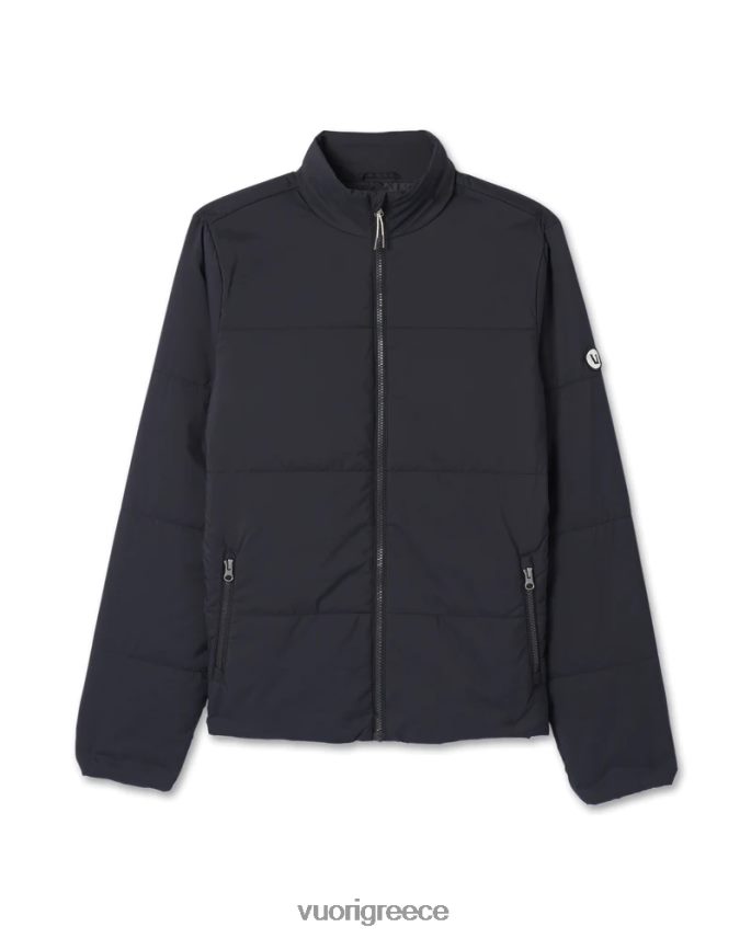 Vuori άνδρες σακάκι με μόνωση ηχούς είδη ένδυσης μαύρος F8RJ0V626