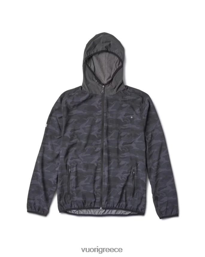 Vuori άνδρες κέλυφος γυμναστηρίου εξωτερικού χώρου είδη ένδυσης μαύρο camo F8RJ0V621