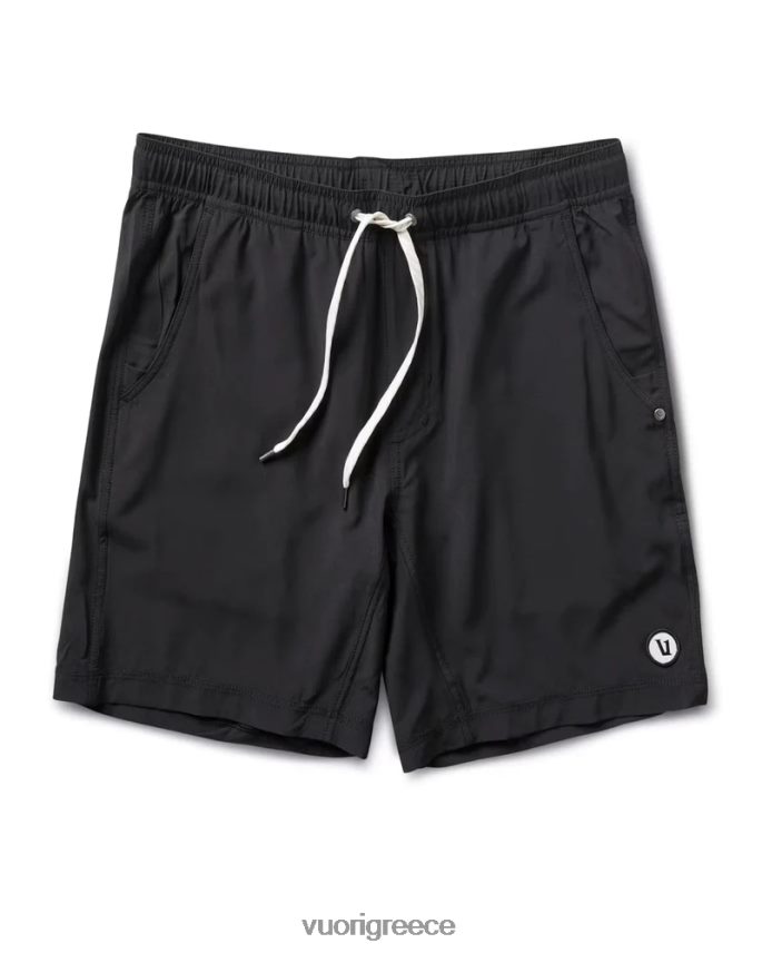 Vuori άνδρες κορών χωρίς γραμμή κοντό είδη ένδυσης μαύρος F8RJ0V666