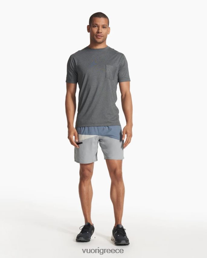 Vuori άνδρες colorblock kore κοντό είδη ένδυσης ανοιχτό γαλάζιο/ατσάλι/ατμός F8RJ0V725