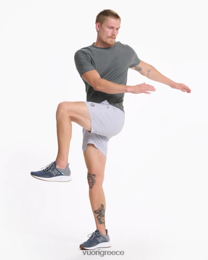 Vuori άνδρες kore short 5\" είδη ένδυσης πλατινένιες διακεκομμένες γραμμές F8RJ0V745