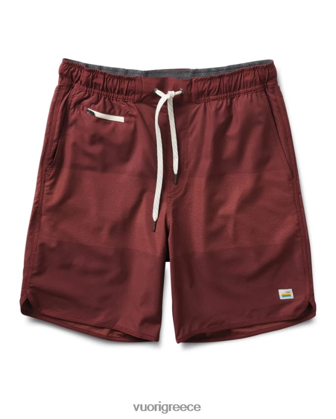 Vuori άνδρες τράπεζες βραχυπρόθεσμα είδη ένδυσης μπλοκ υφής russet F8RJ0V743